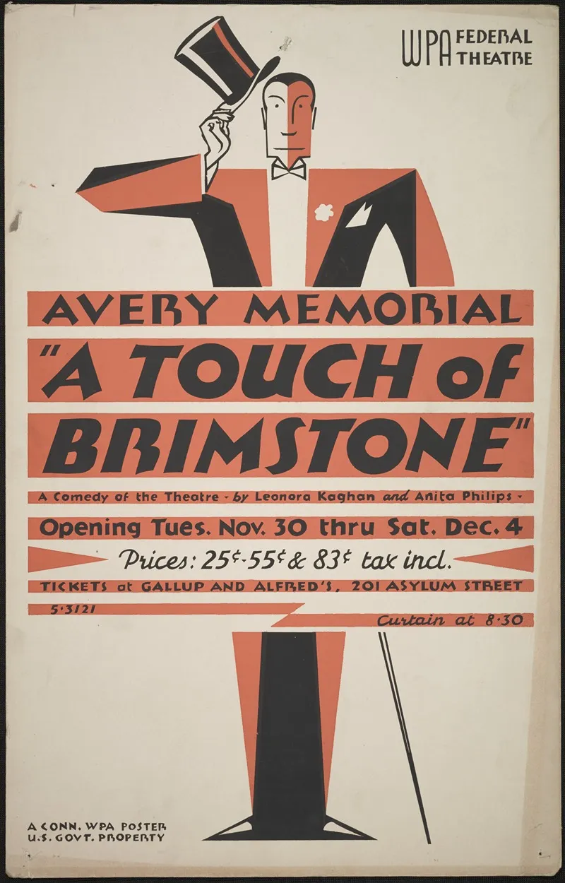 A Touch Of Brimstone Wall Art by Anonymous - High-Resolution Digital Print