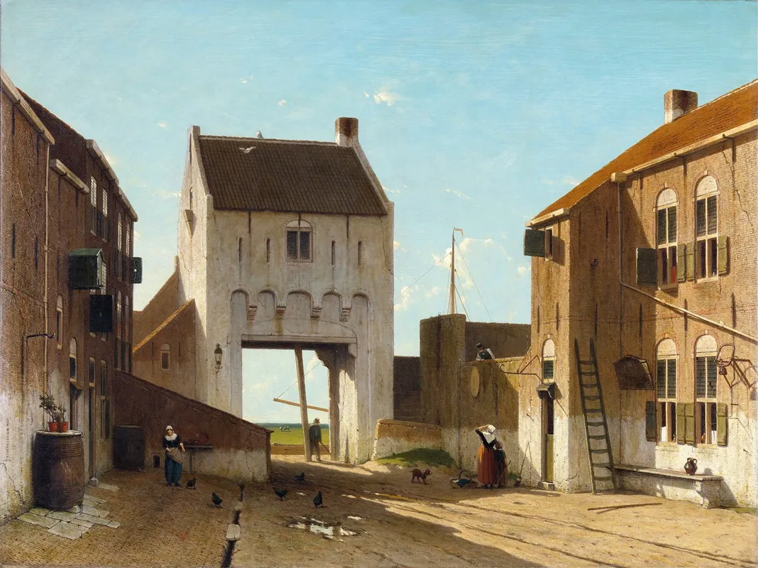A Town Gate In Leerdam