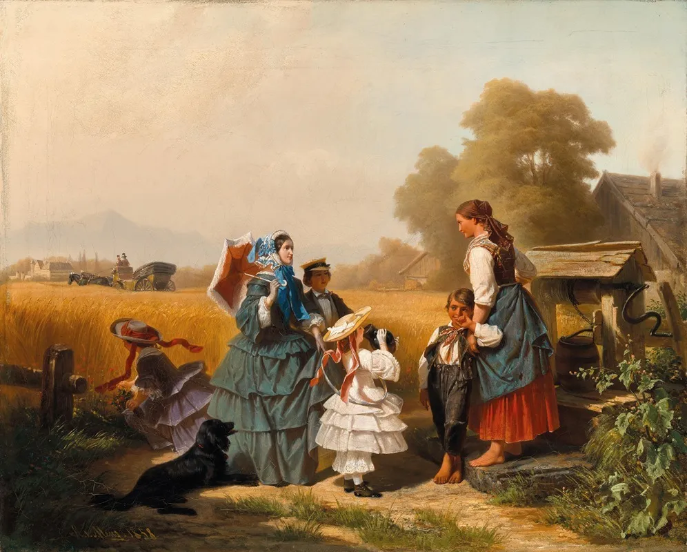 A Trip To The Countryside Wall Art by Max von Menz - High-Resolution Digital Print