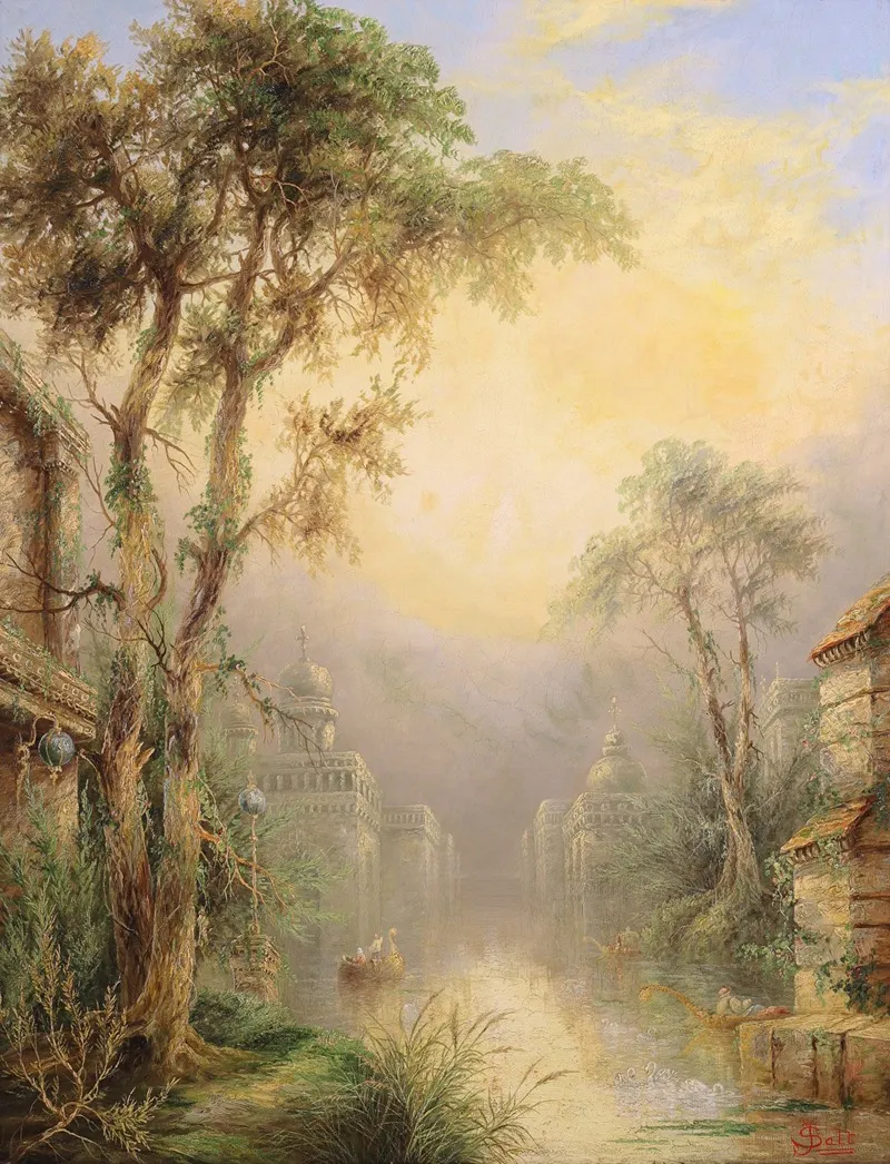 A Venetian Capriccio 2 Wall Art by James Salt - High-Resolution Digital Print