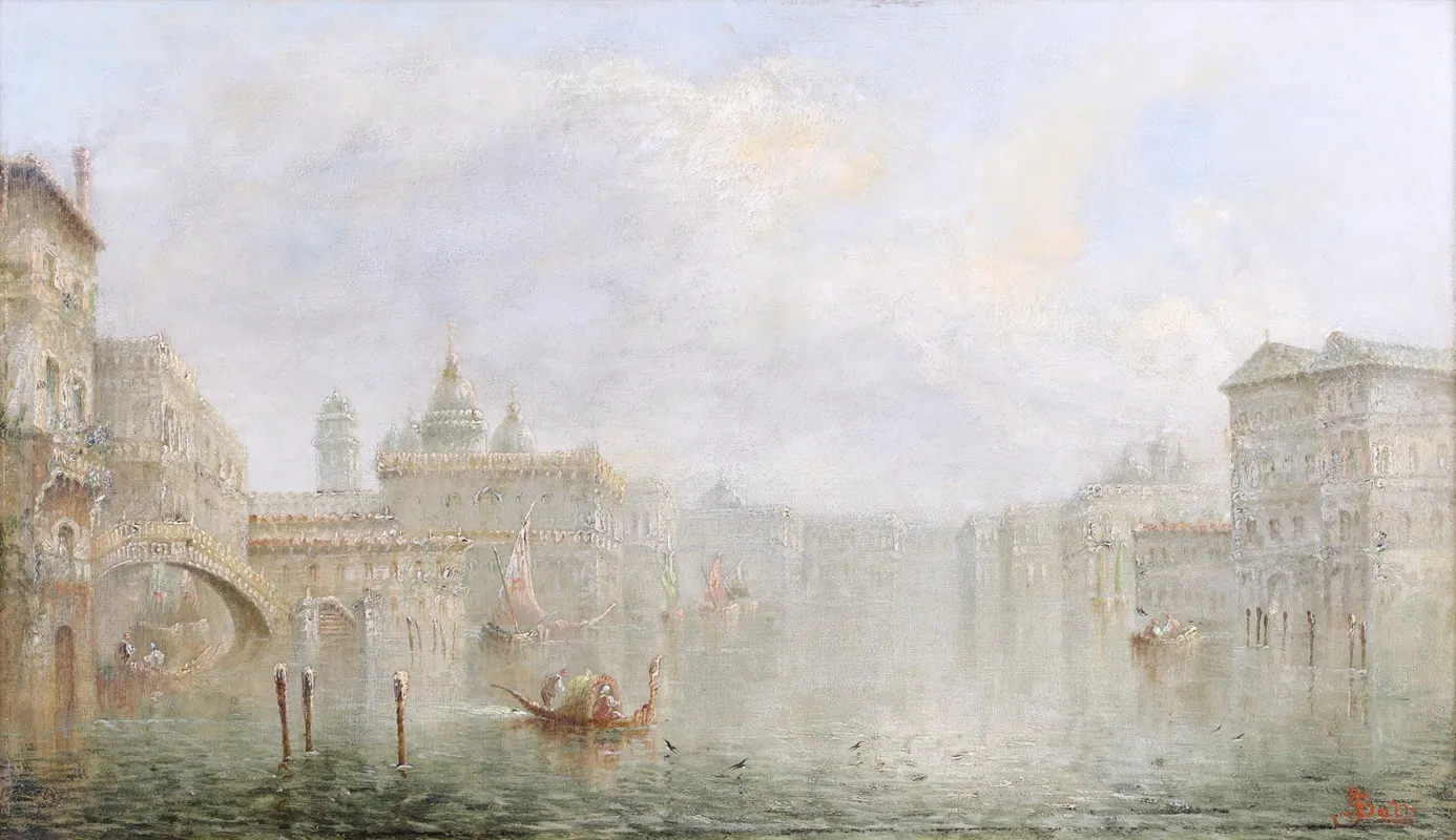 A Venetian Capriccio 3 Wall Art by James Salt - High-Resolution Digital Print