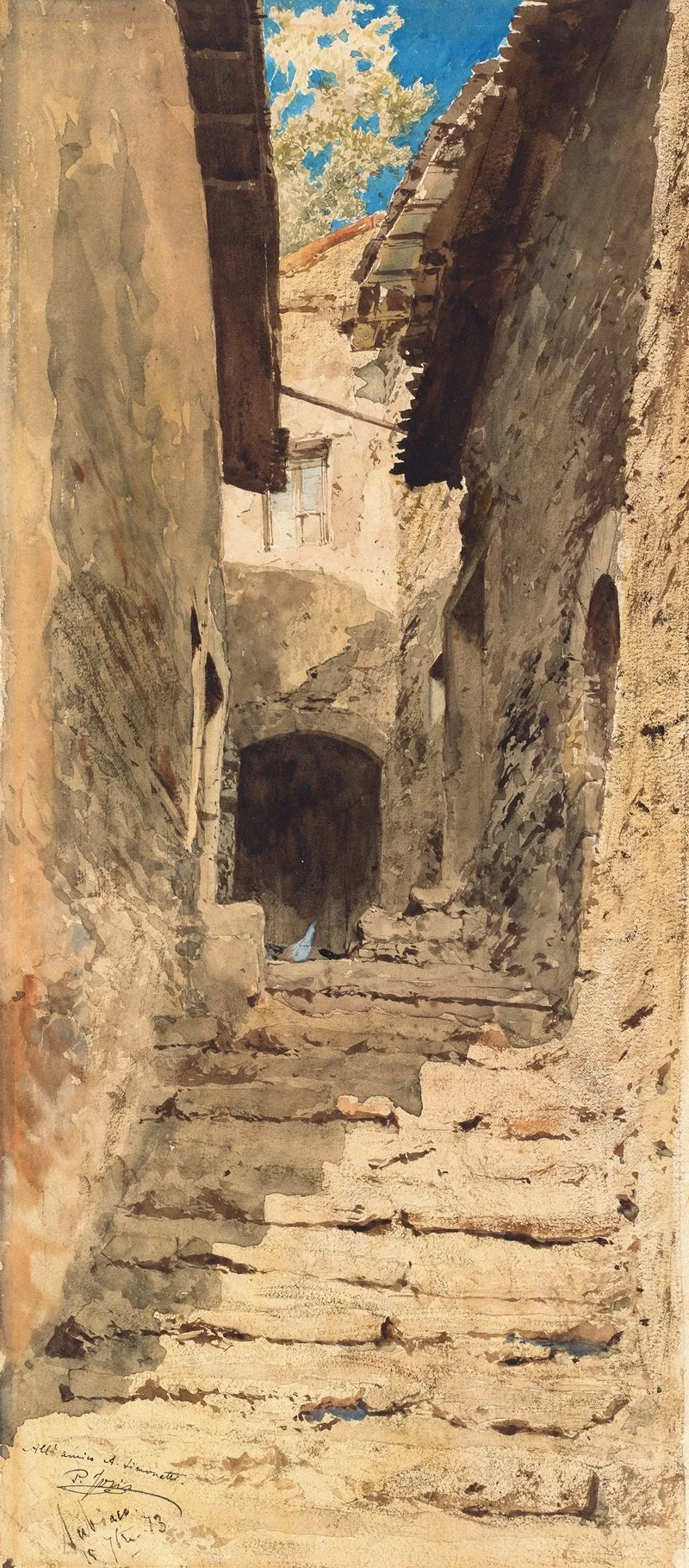 A View In Subiaco Wall Art by Pio Joris - High-Resolution Digital Print