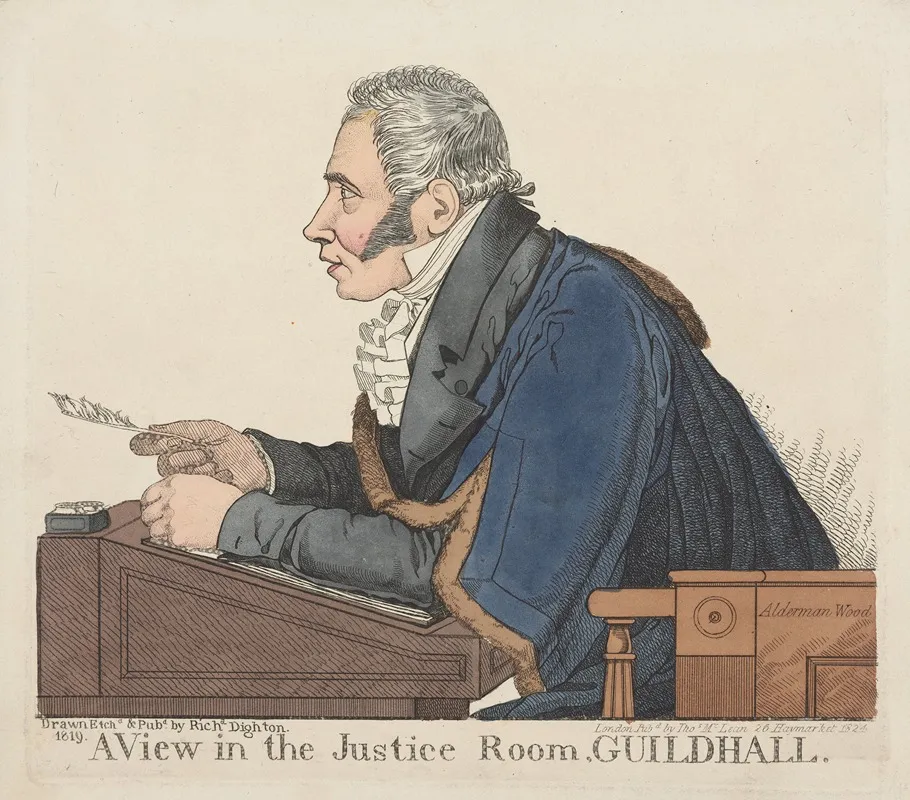 A View In The Justice Room Guildhall