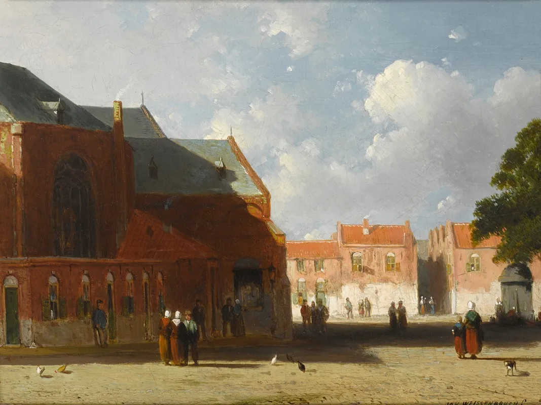 A View Of A Dutch Town 2