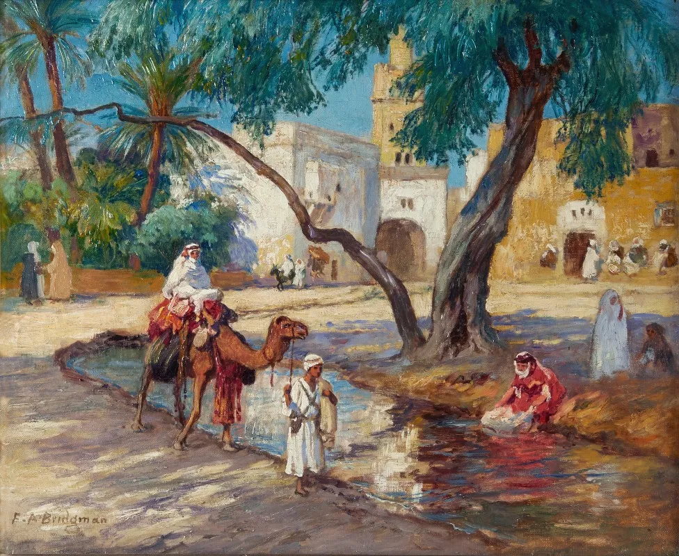 A View Of An Algerian Village