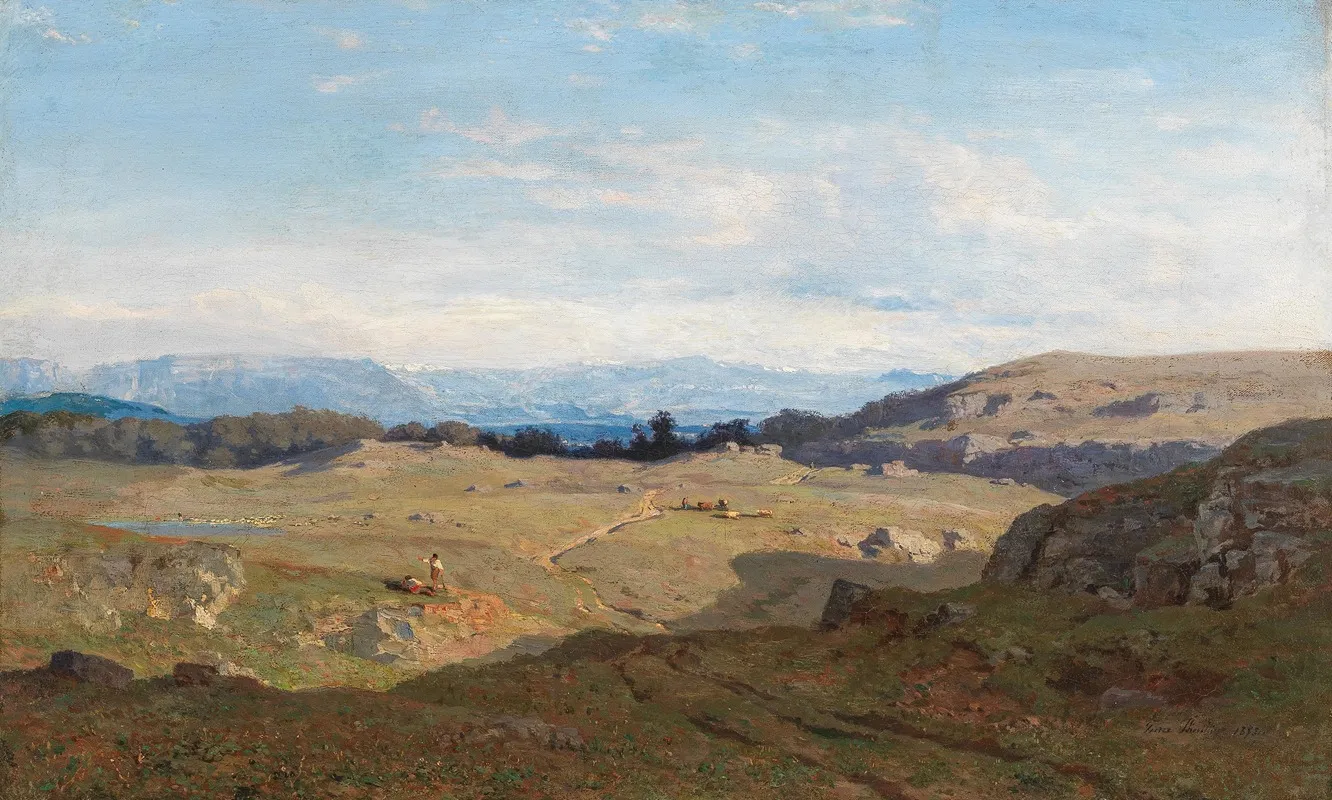 A View Of An Alpine Landscape