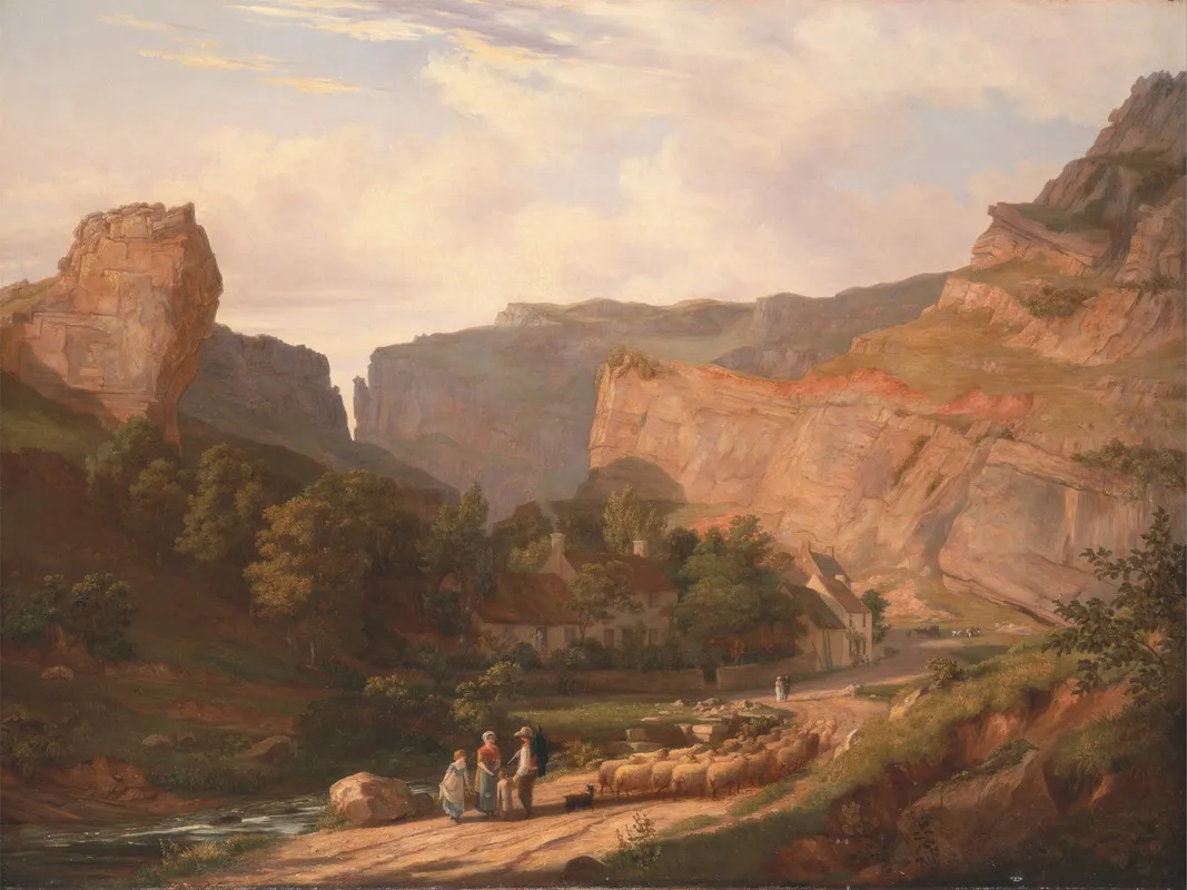 A View Of Cheddar Gorge
