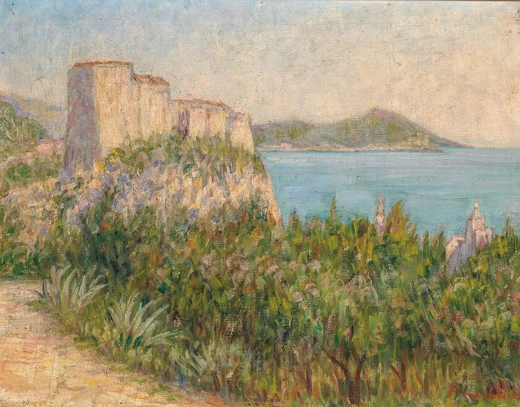 A View Of Lovri Jenac Fortress In Dubrovnik Wall Art by Flora Jaksic - High-Resolution Digital Print