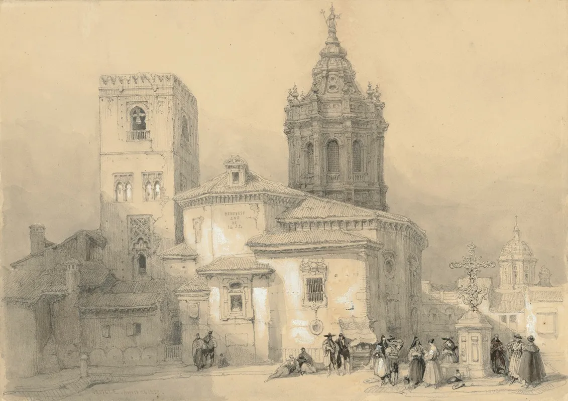A View Of Santa Catalina Seville Spain