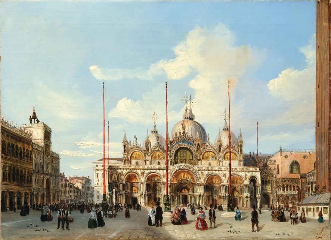 A View Of The St Marks Square