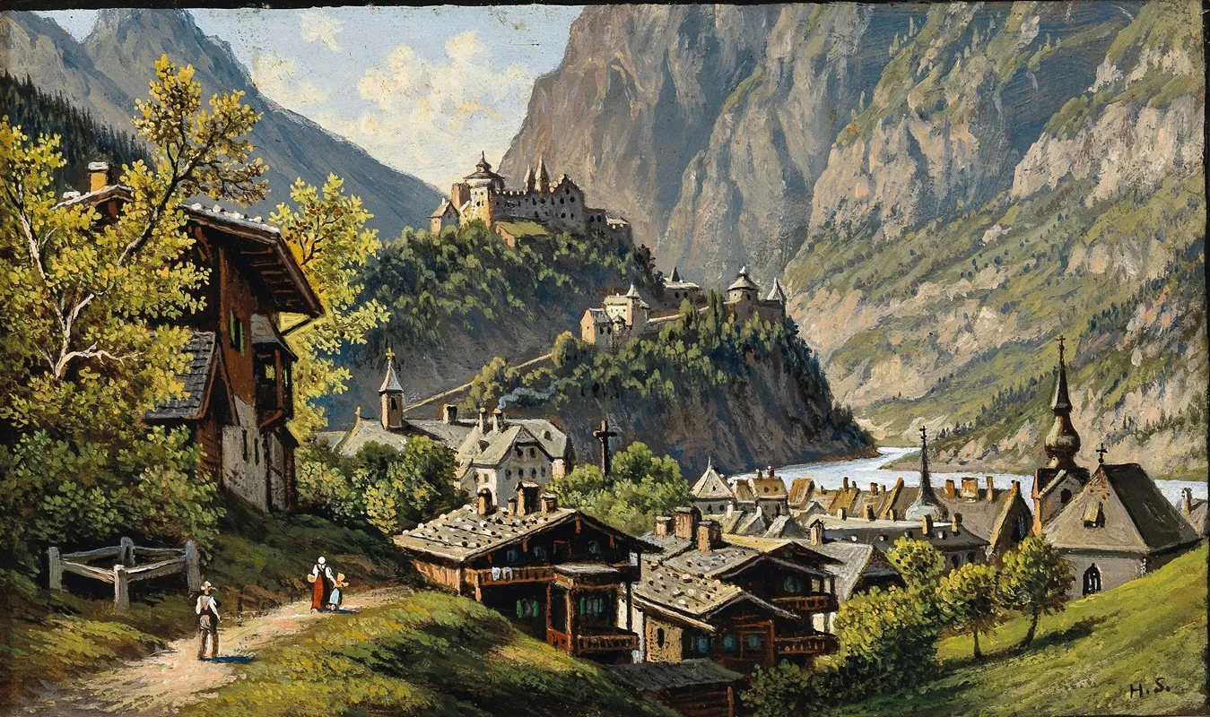 A View Of Werfen