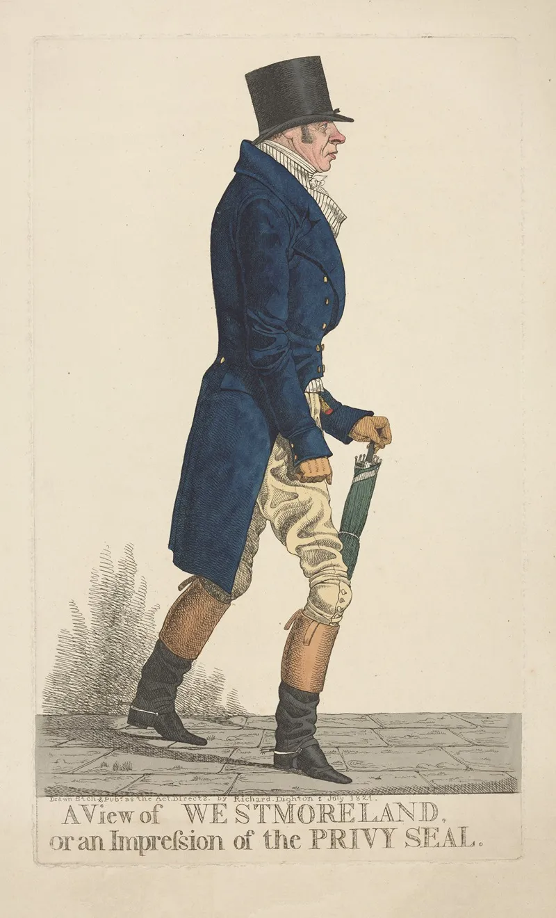 A View Of Westmoreland Or An Impression Of The Privy Seal