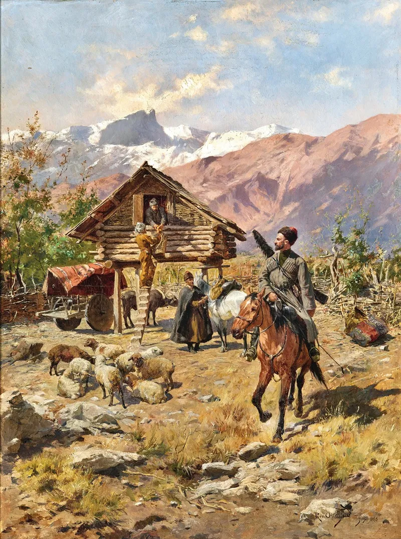 A Village In The Caucasus