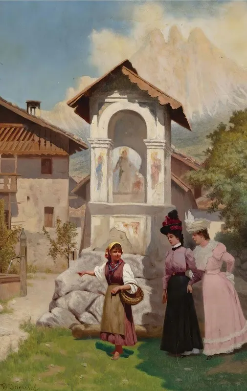 A Visit To Lvov Wall Art by Vincent Stiepevich - High-Resolution Digital Print