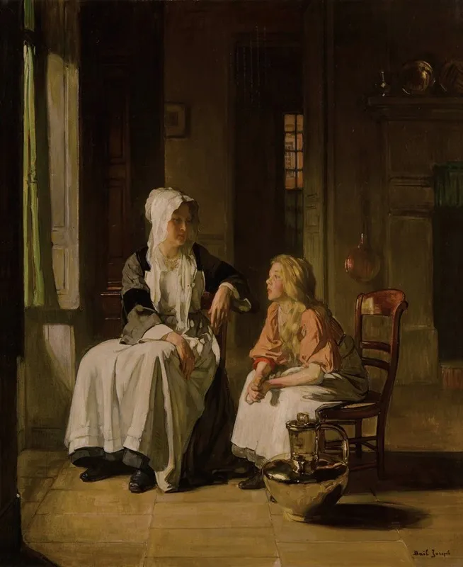 A Well Deserved Break Wall Art by Joseph Bail - High-Resolution Digital Print