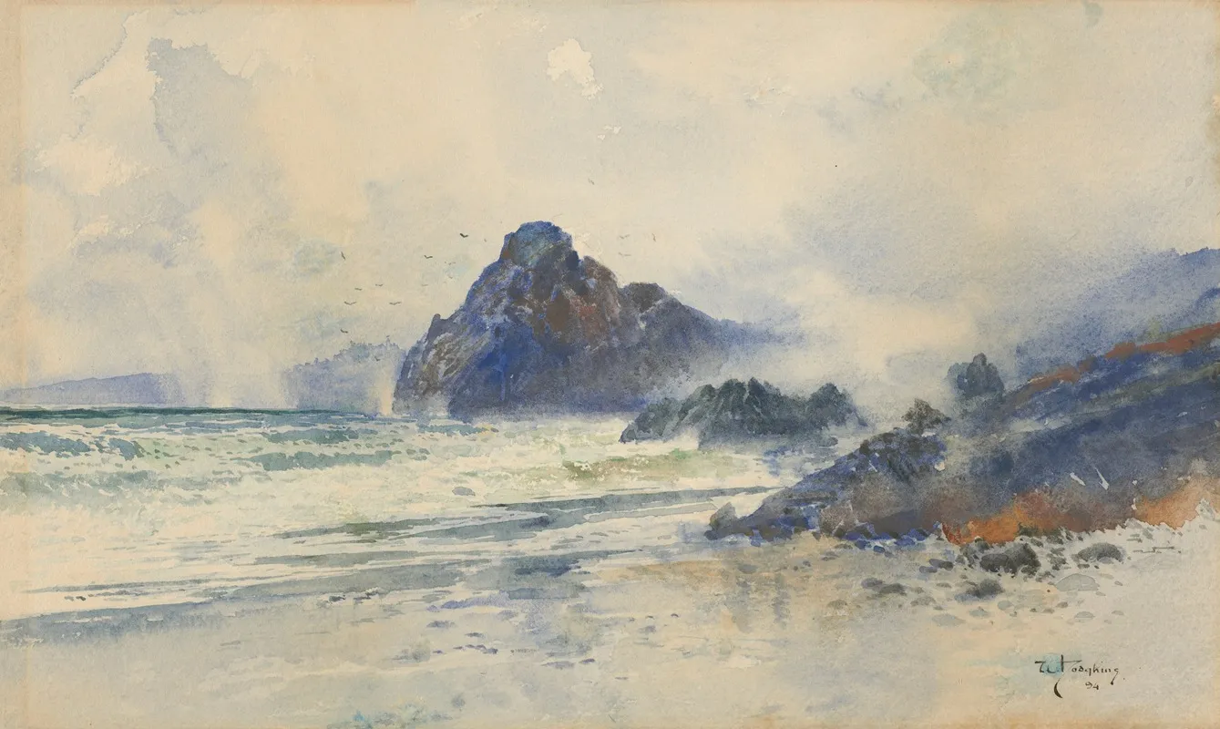 A Wet Day On A Wild Coast