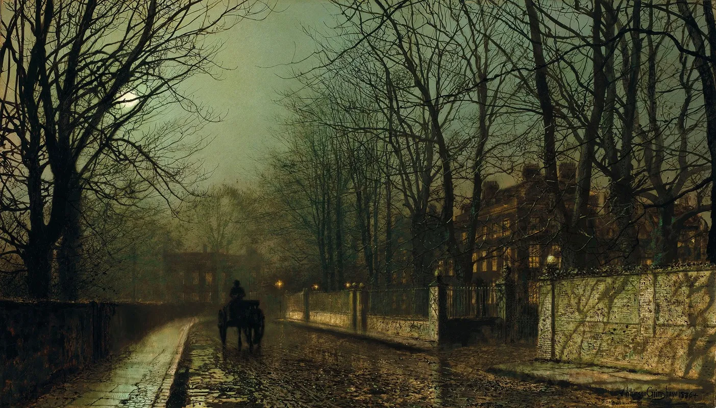 A Wet Moon Putney Road