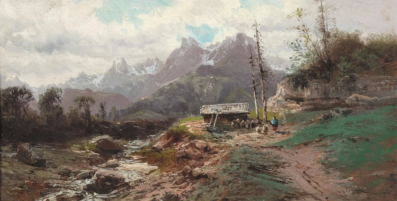 A Wild Mountain Landscape