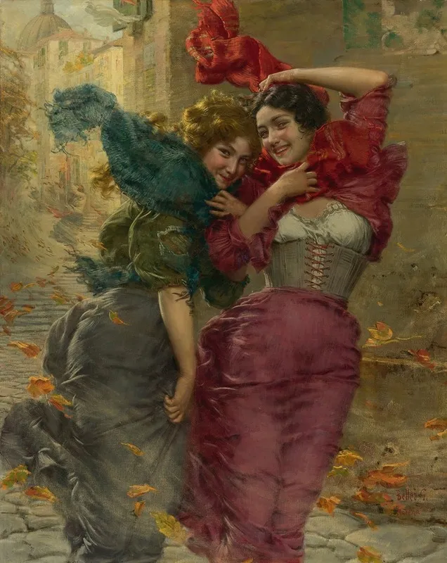 A Windy Day 2 Wall Art by Gaetano Bellei - High-Resolution Digital Print