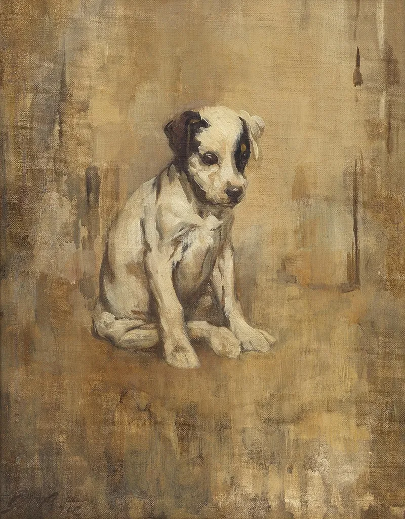 A Winning Look Wall Art by Sir George Pirie - High-Resolution Digital Print