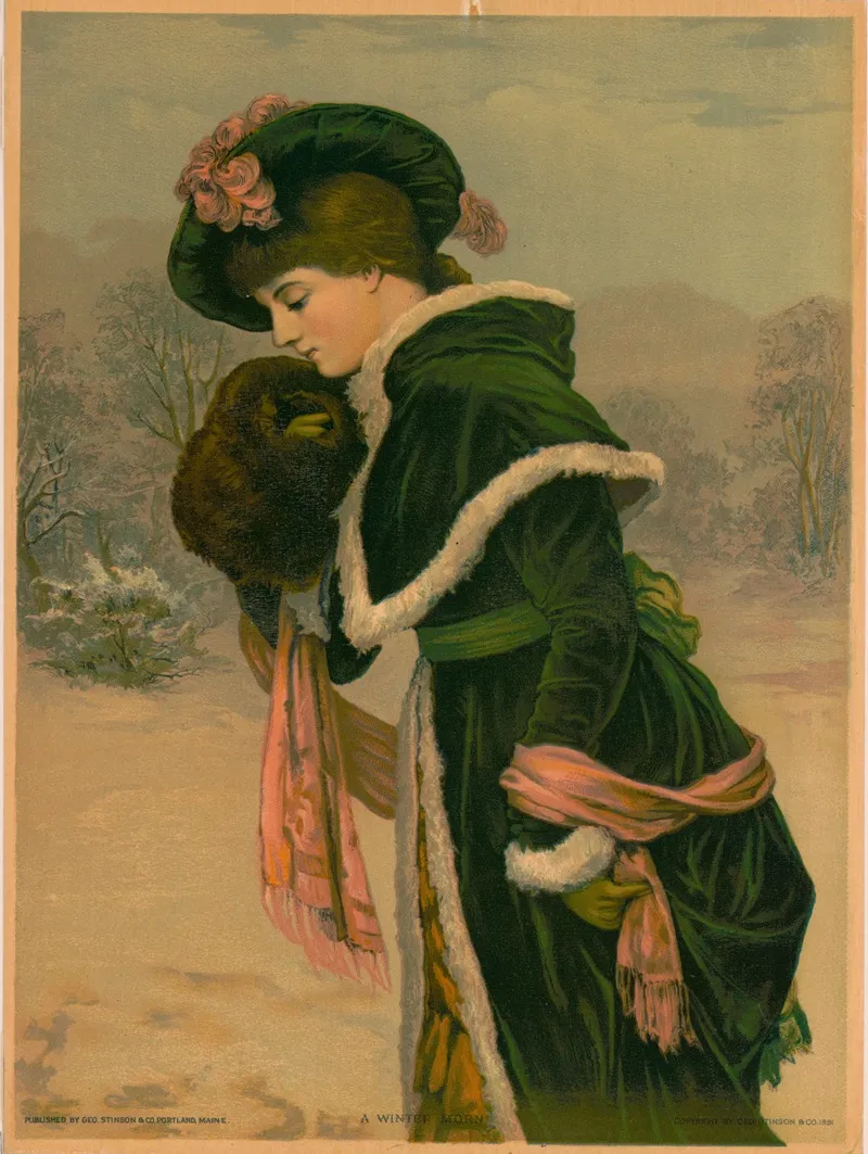 A Winter Morn Wall Art by George Stinson &amp; Co. - High-Resolution Digital Print