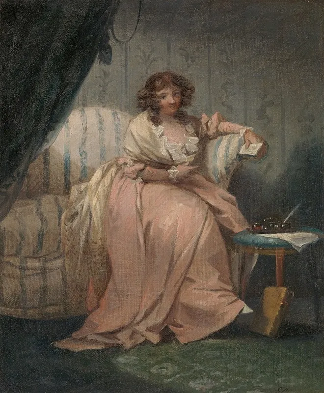 A Woman Called Anne The Artists Wife Wall Art by George Morland - High-Resolution Digital Print