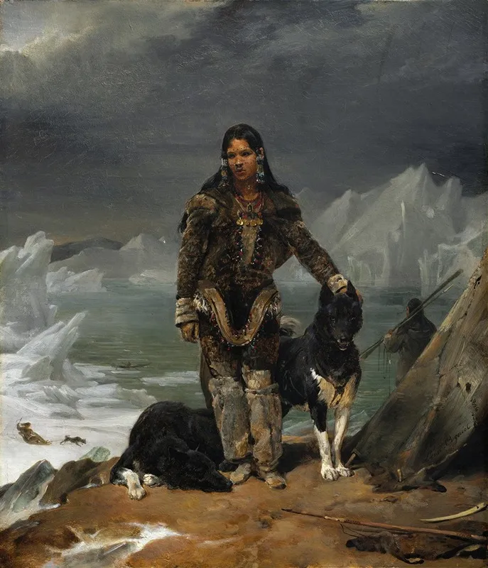 A Woman From The Land Of Eskimos