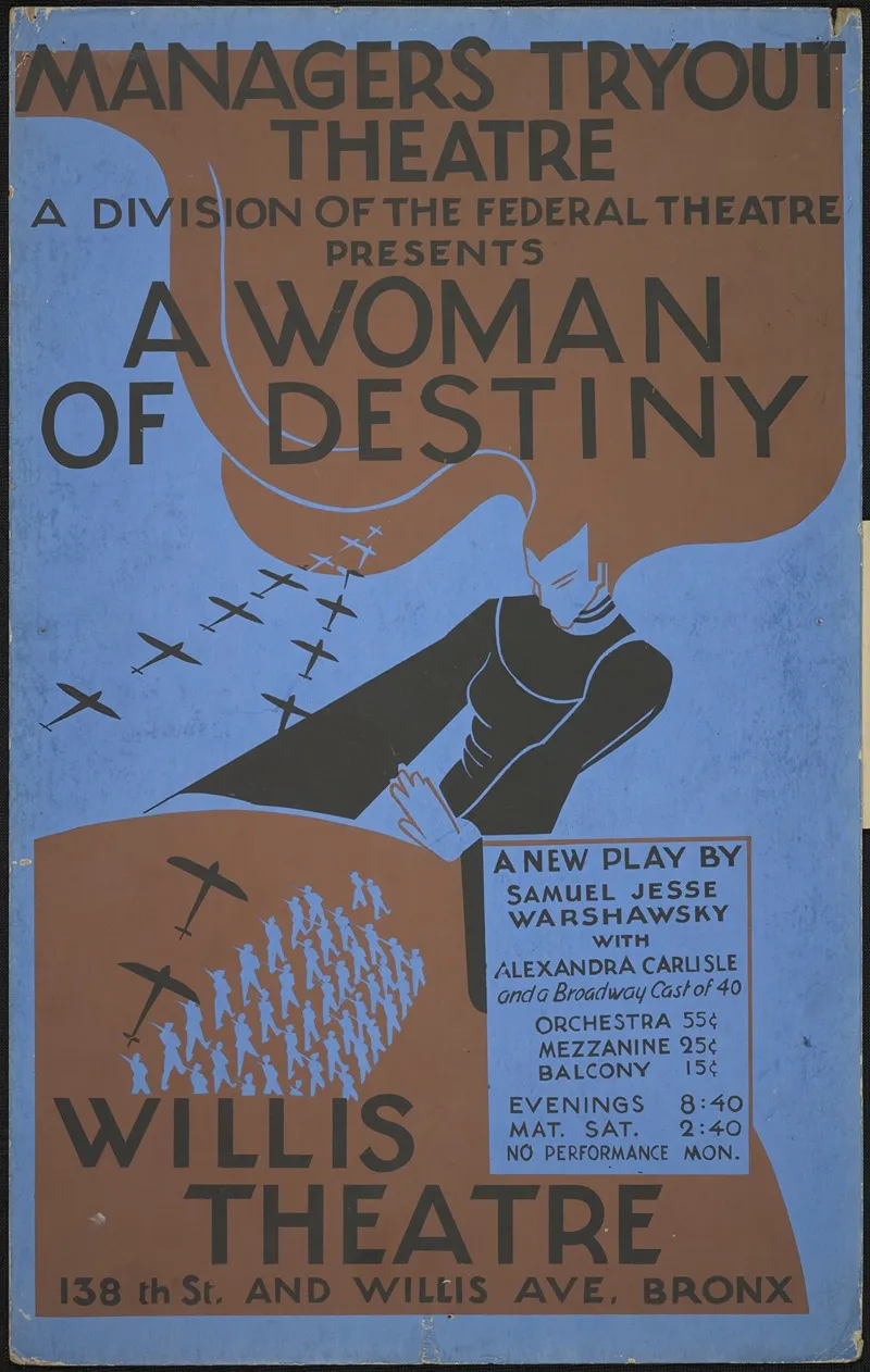 A Woman Of Destiny Wall Art by Anonymous - High-Resolution Digital Print