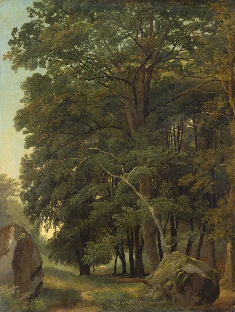 A Wooded Landscape 2 Wall Art by Ramsay Richard Reinagle - High-Resolution Digital Print