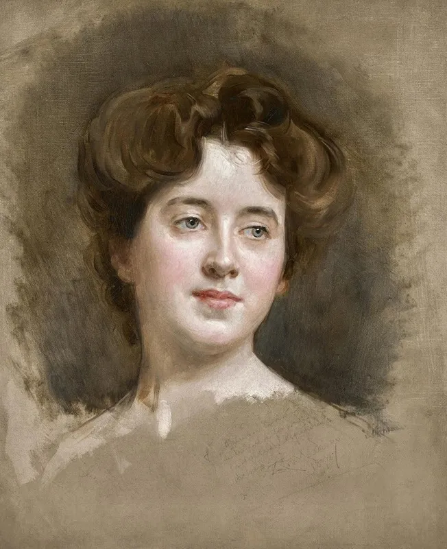A Young Beauty 6 Wall Art by Raimundo de Madrazo y Garreta - High-Resolution Digital Print