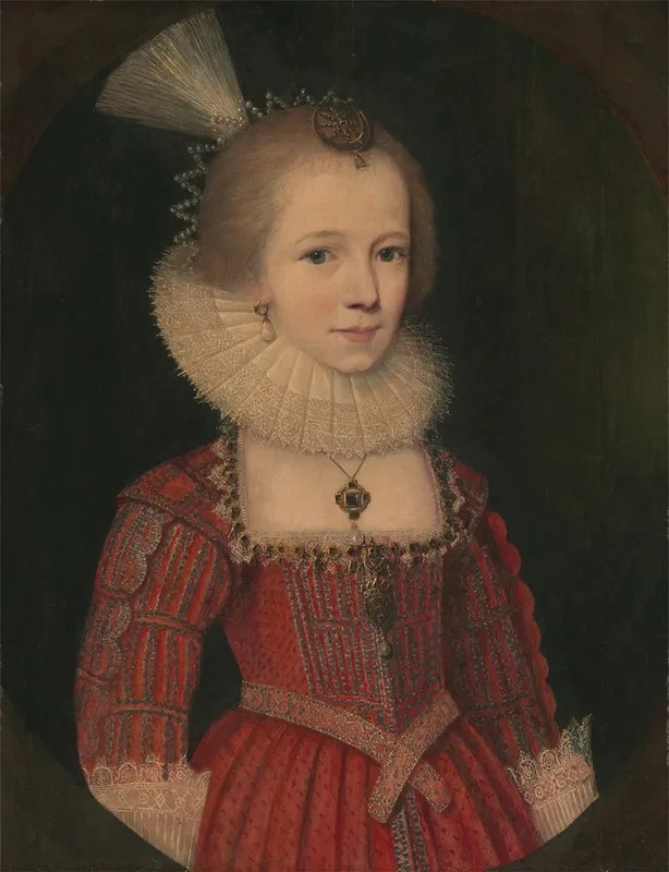 A Young Girl Wall Art by Paul van Somer - High-Resolution Digital Print
