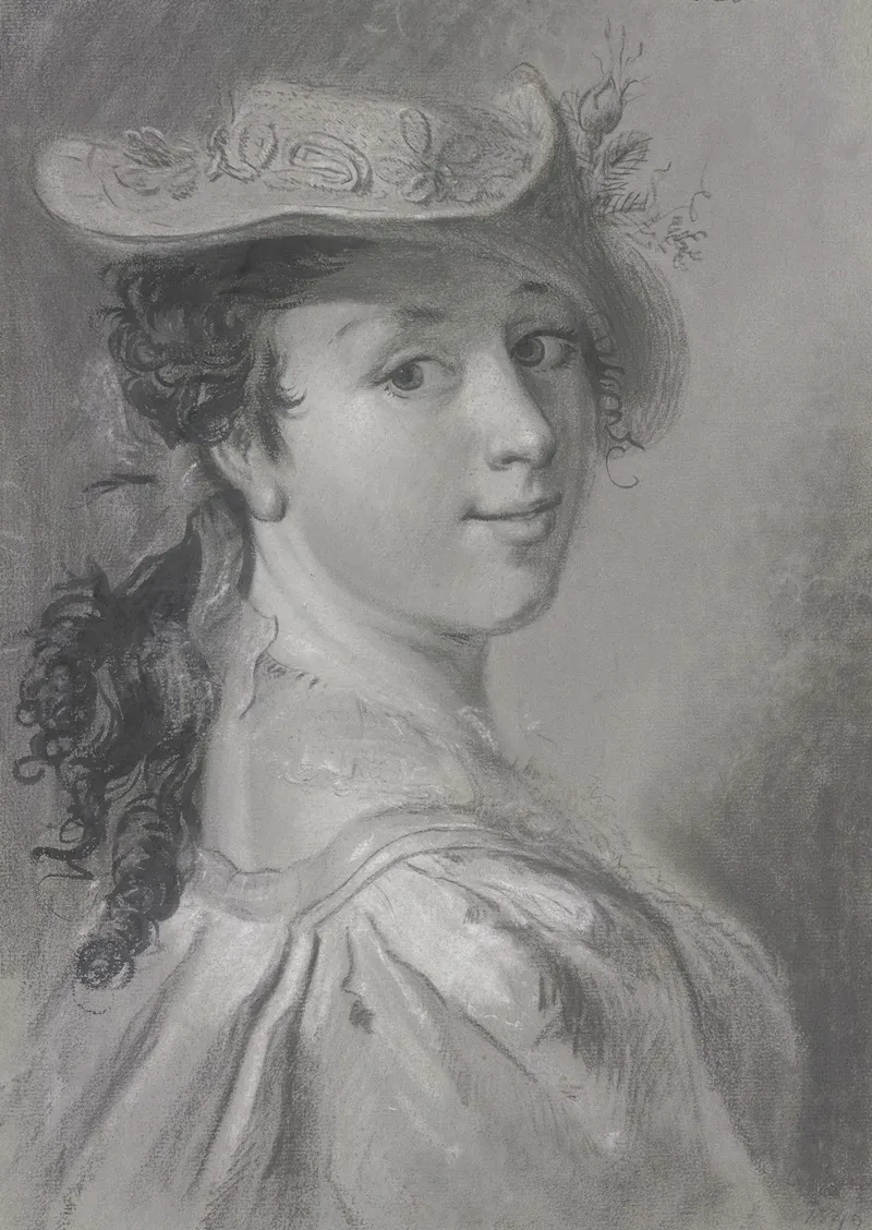 A Young Woman As A Personification Of Spring