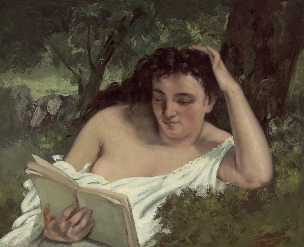 A Young Woman Reading