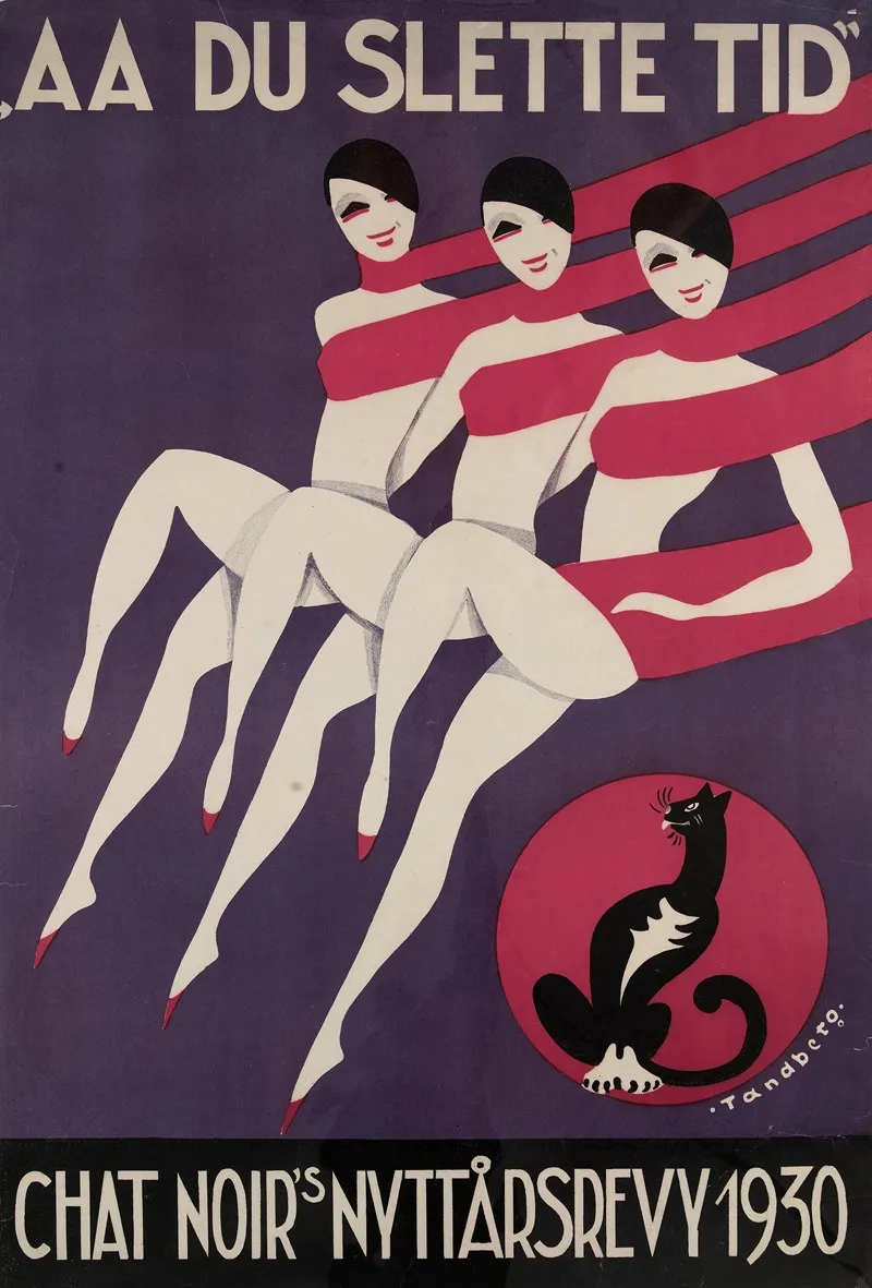 Aa Du Slette Tid Chat Noir Nyttarsrevy 1930