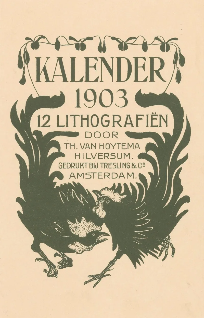 Aankondiging Voor Kalender 1903 2