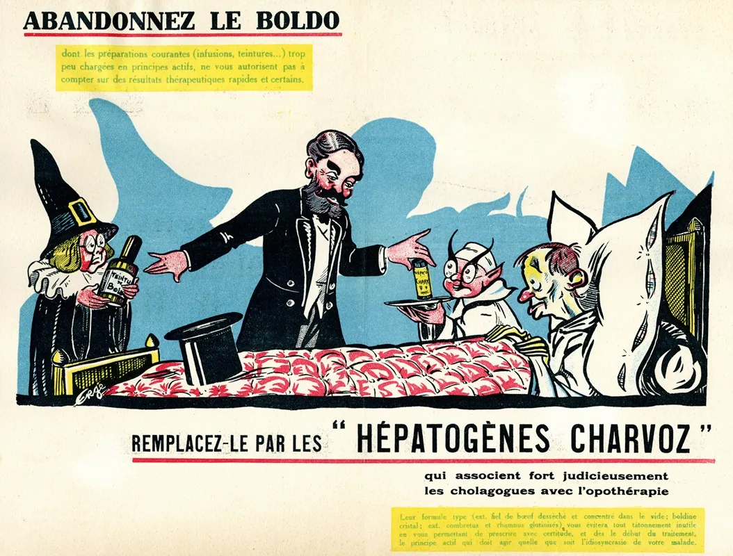 Abandonnez Le Boldo Wall Art by Laboratoires de la pharmacie centrale de Lyon - High-Resolution Digital Print