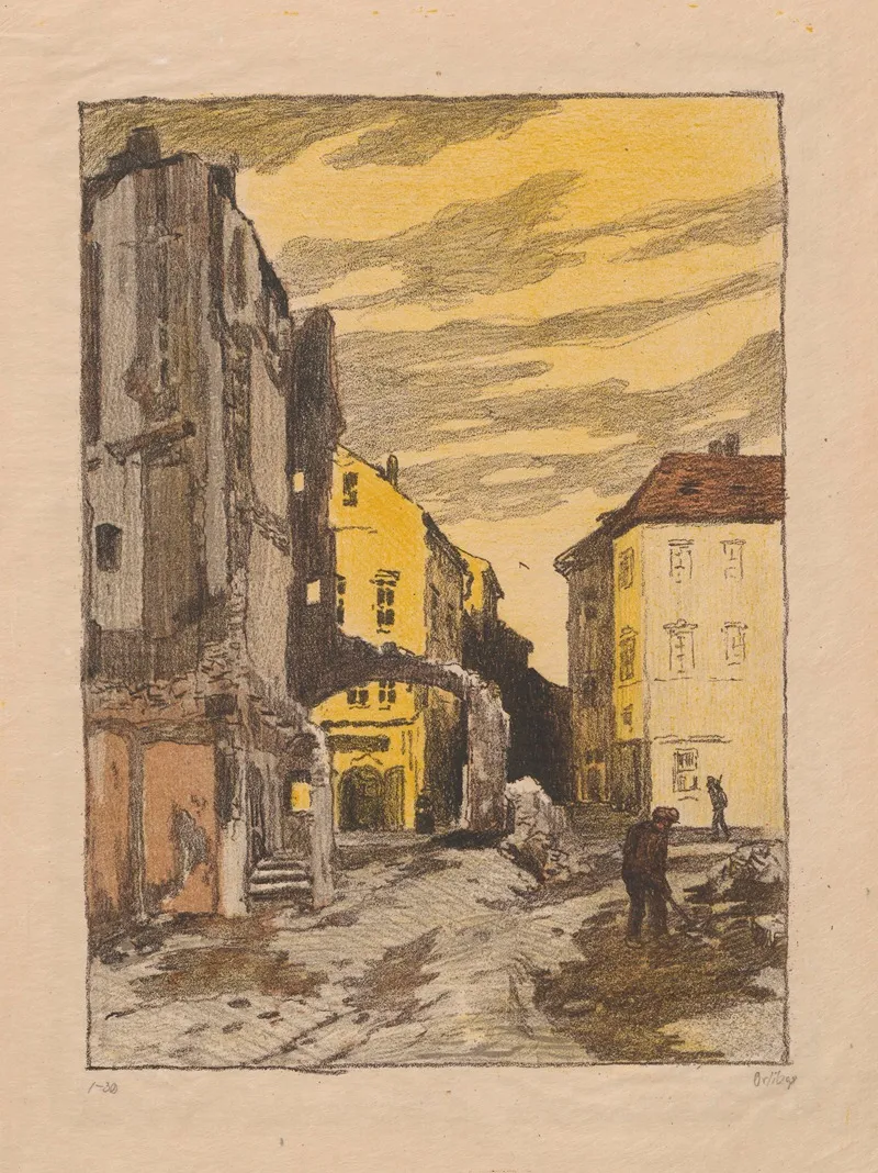 Abbruch Des Ghetto In Prag