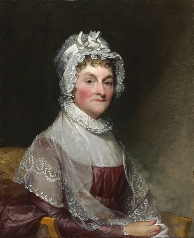 Abigail Smith Adams Mrs John Adams Wall Art by Gilbert Stuart - High-Resolution Digital Print