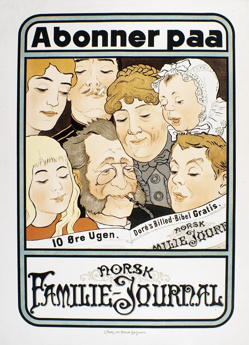 Abonner Paa Norsk Familie Journal
