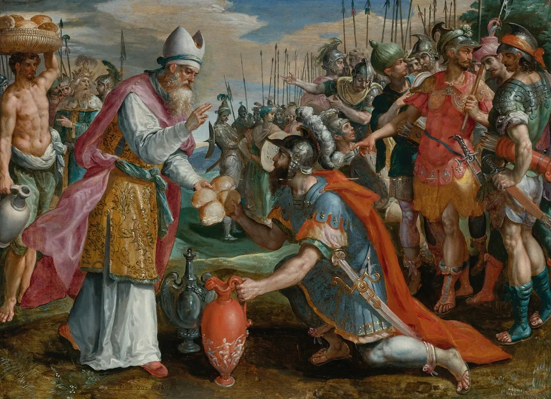 Abraham And Melchizedek 2