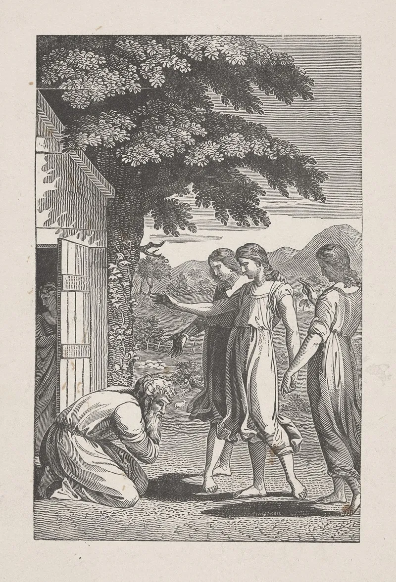 Abraham And The Three Angels 5