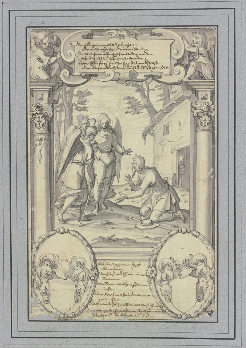 Abraham Empfangt Die Drei Engel 2