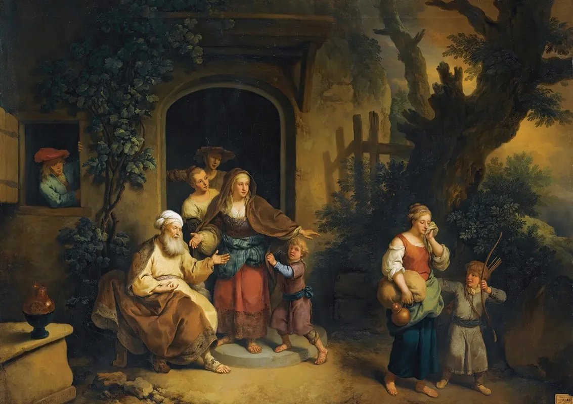 Abraham Expelling Hagar
