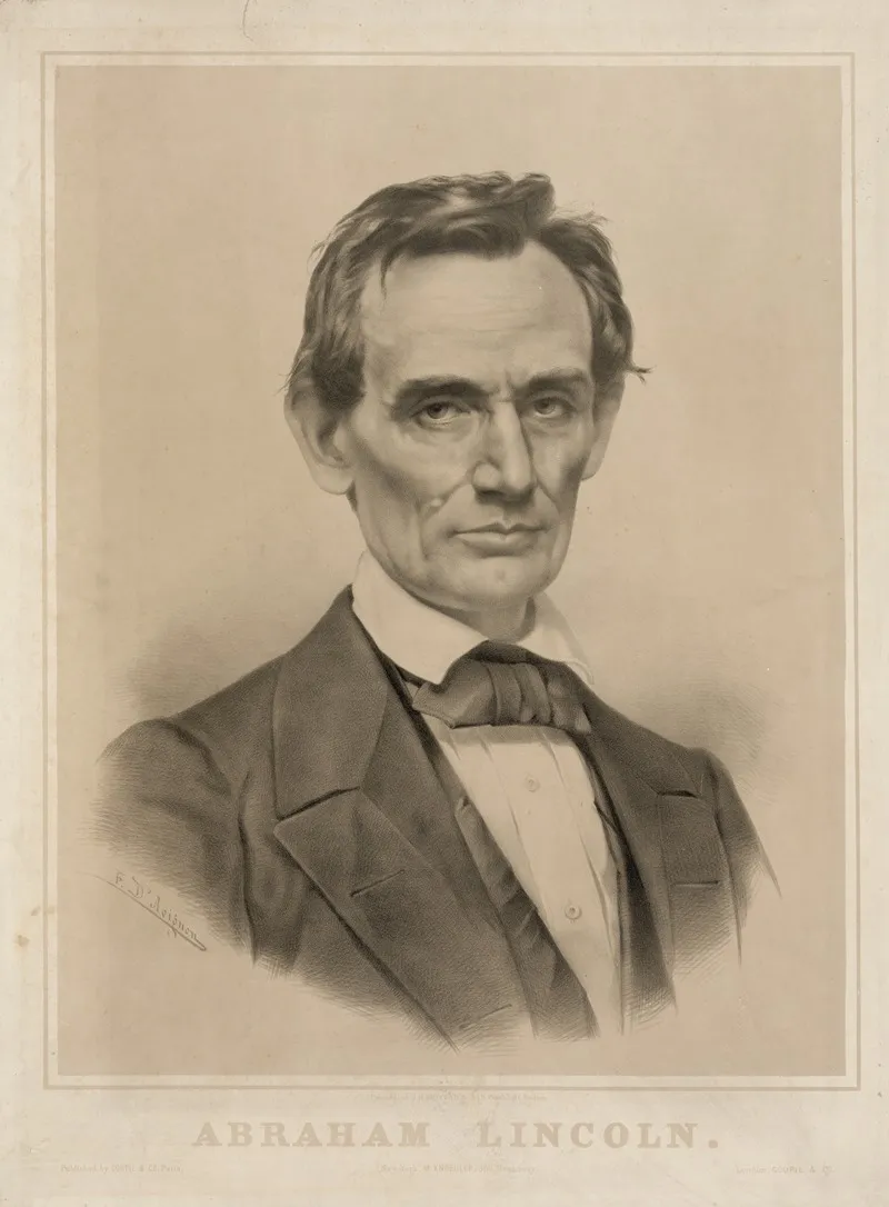 Abraham Lincoln 34 Wall Art by Francis Davignon - High-Resolution Digital Print