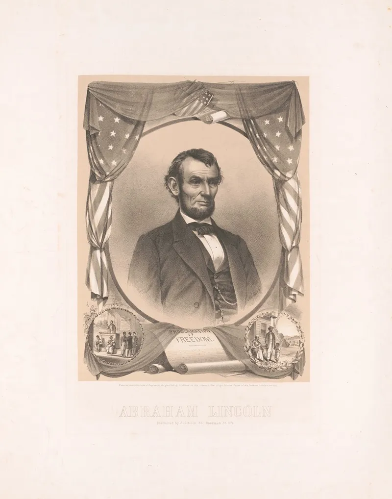 Abraham Lincoln 35 Wall Art by J. Gibson - High-Resolution Digital Print