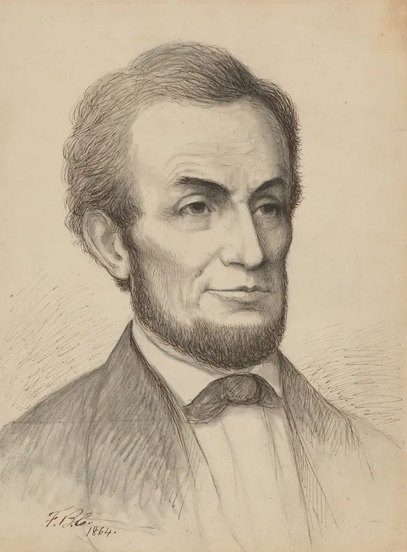 Abraham Lincoln 5 Wall Art by Francis Bicknell Carpenter - High-Resolution Digital Print