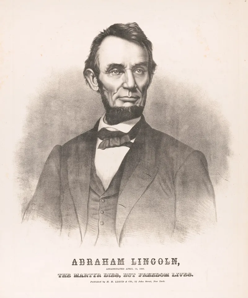 Abraham Lincoln Assassinated April 14 1865 Wall Art by H.H. Lloyd - High-Resolution Digital Print