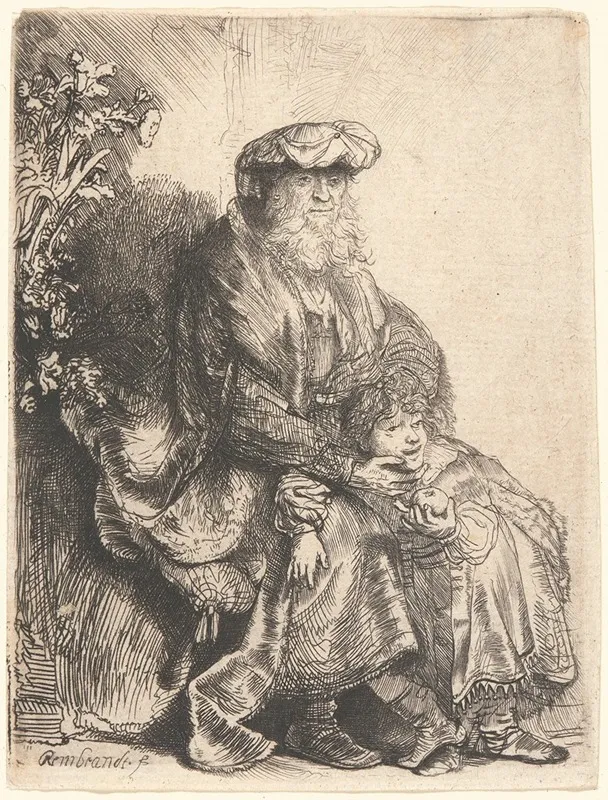 Abrahams Sacrifice 2 Wall Art by Rembrandt van Rijn - High-Resolution Digital Print