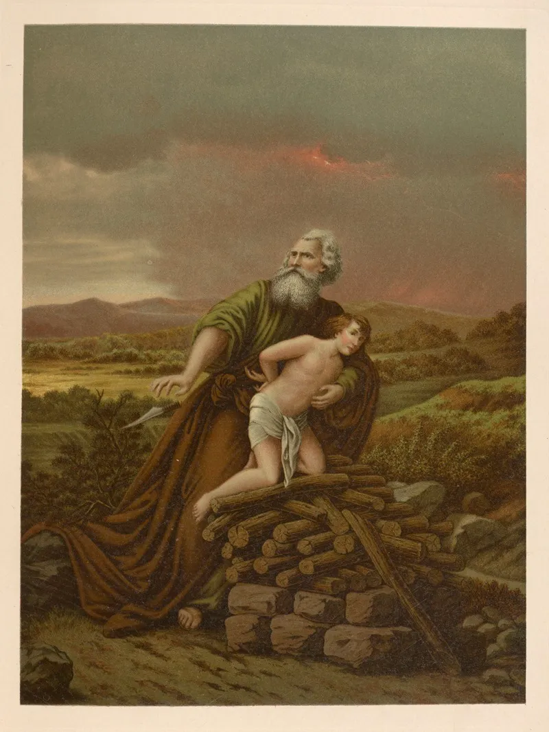 Abrahams Sacrifice 6 Wall Art by Jan Ladislaw Sýkora - High-Resolution Digital Print