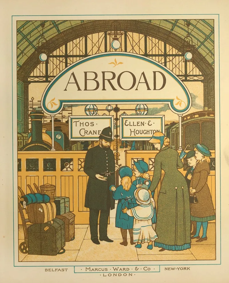 Abroad Pl 02 Wall Art by Ellen Elizabeth Houghton - High-Resolution Digital Print